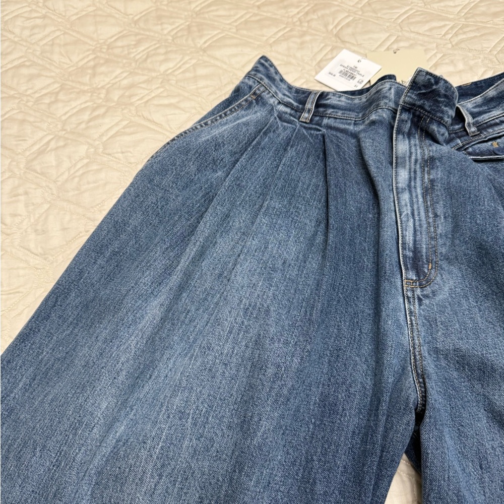 Tibi Dark Blue Denim Jeans